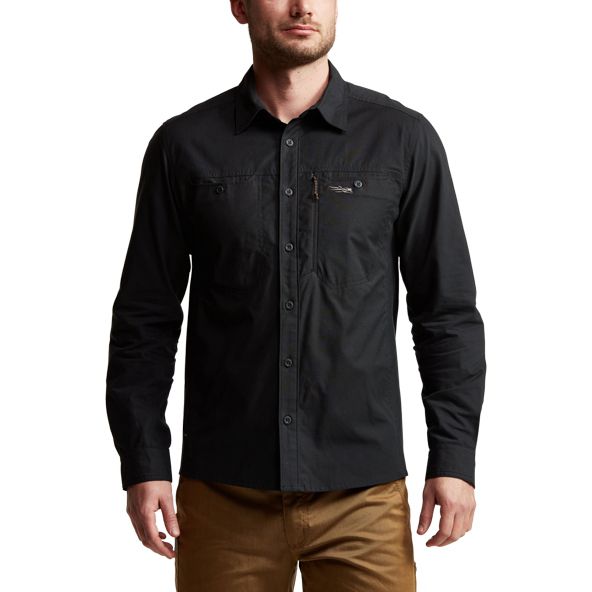 Camisas Sitka Harvester Hombre Negras | 8106FHPJI