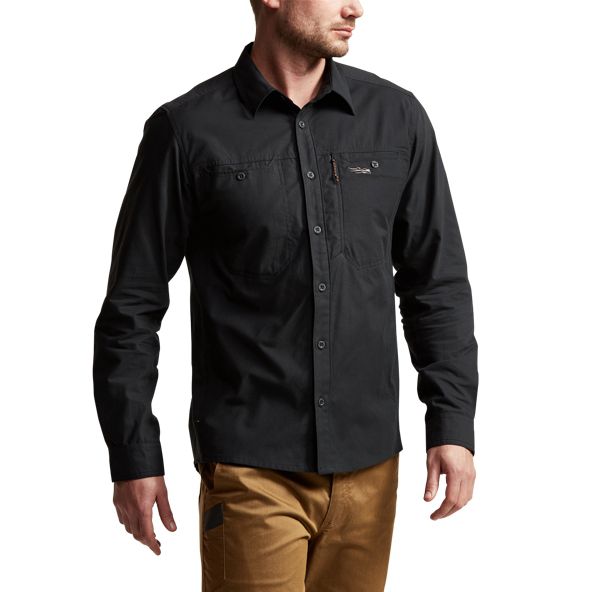 Camisas Sitka Harvester Hombre Negras | 8106FHPJI