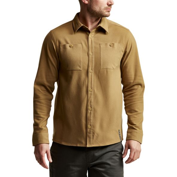 Camisas Sitka Riser Trabajo Hombre Marrones | 0693IWRTH