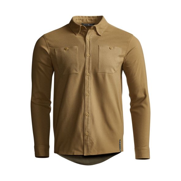 Camisas Sitka Riser Trabajo Hombre Marrones | 0693IWRTH