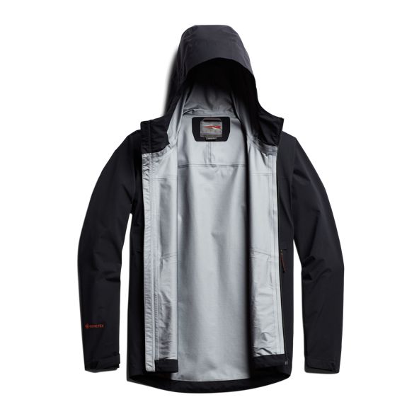 Chaquetas Sitka Dew Point Hombre Negras | 4590TAZWC