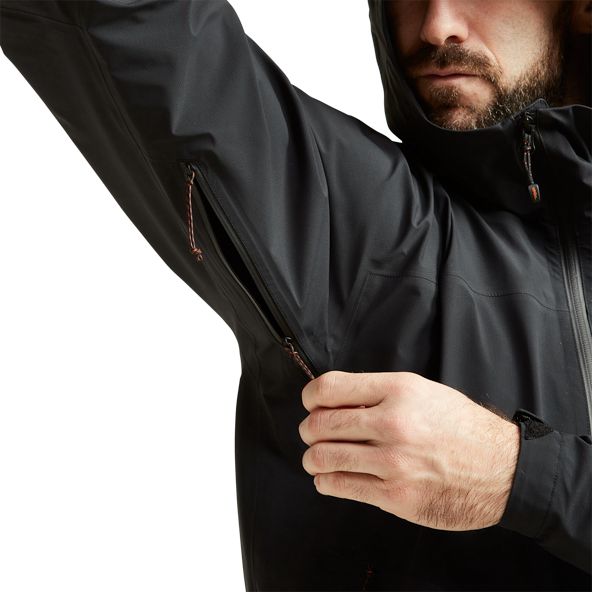 Chaquetas Sitka Dew Point Hombre Negras | 4590TAZWC