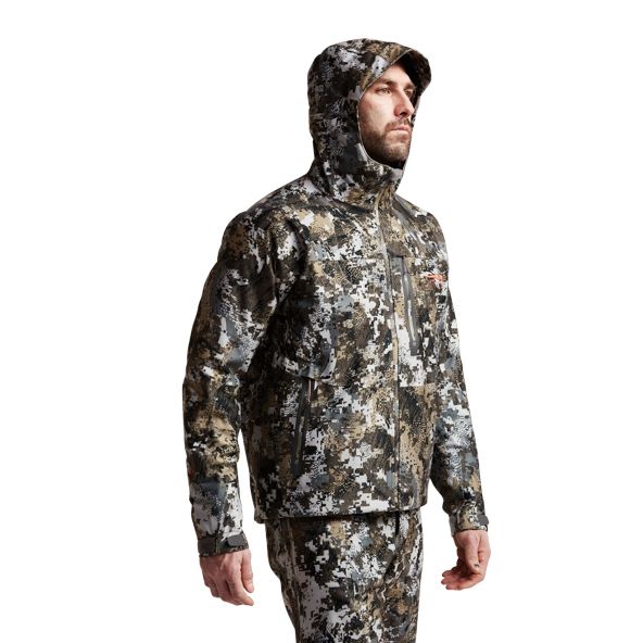 Chaquetas Sitka Downpour Hombre Camuflaje | 3159CWVQJ