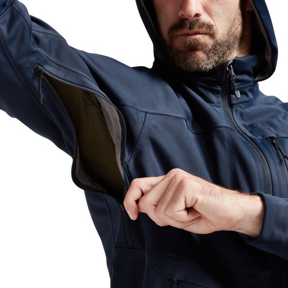 Chaquetas Sitka Jetstream Hombre Azules | 0895XHTAL