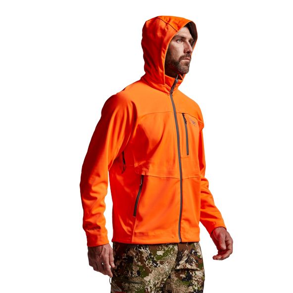 Chaquetas Sitka Jetstream Hombre Naranjas | 0487DBEIY