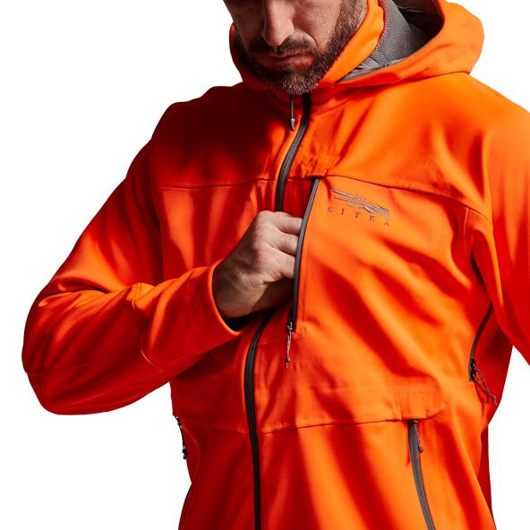 Chaquetas Sitka Jetstream Hombre Naranjas | 0487DBEIY