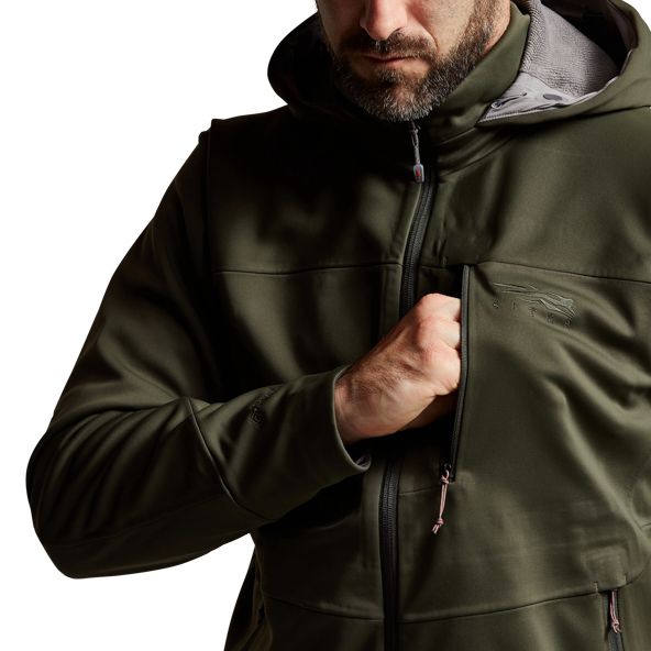 Chaquetas Sitka Jetstream Hombre Verde | 1563XDIFE