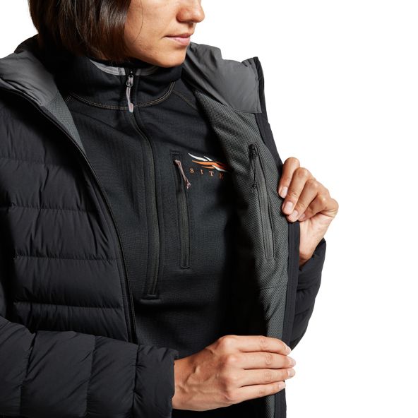 Chaquetas Sitka Kelvin Lite Down Mujer Negras | 0453CUTYK