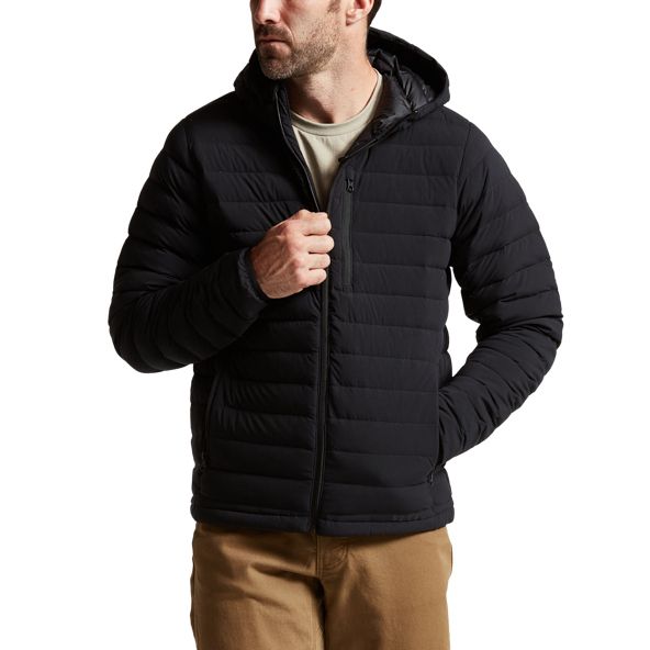 Chaquetas Sitka Rover Down Hombre Negras | 1853IVCBG