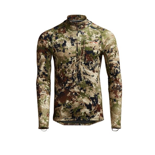 Fleece Sitka Core Midweight Zip-T Hombre Camuflaje | 7324ZYETG