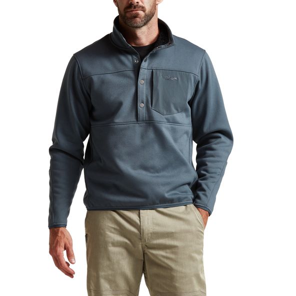 Fleece Sitka Front Range Snap Hombre Azules | 2340FRBHG