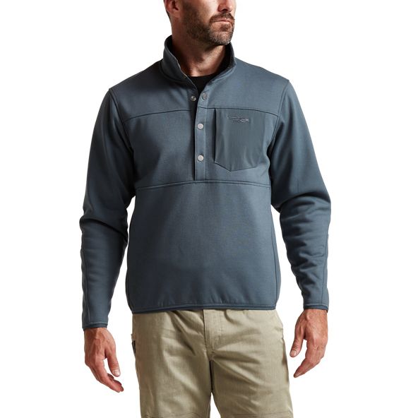 Fleece Sitka Front Range Snap Hombre Azules | 2340FRBHG