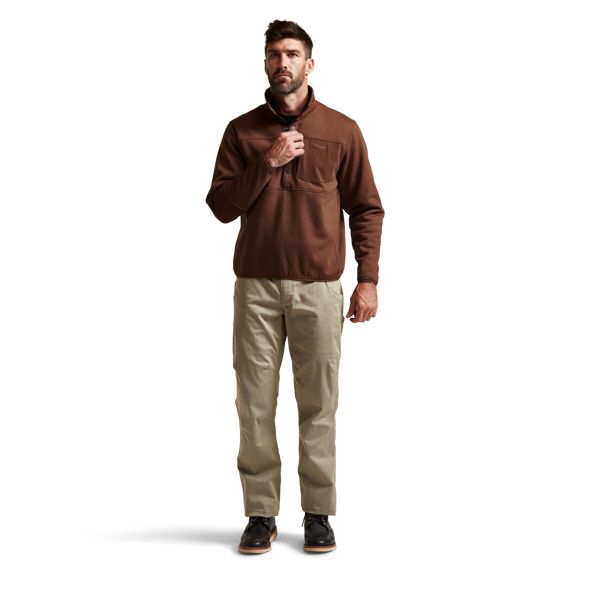 Fleece Sitka Front Range Snap Hombre Marrones | 0532WPXHU