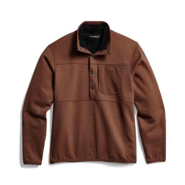 Fleece Sitka Front Range Snap Hombre Marrones | 0532WPXHU