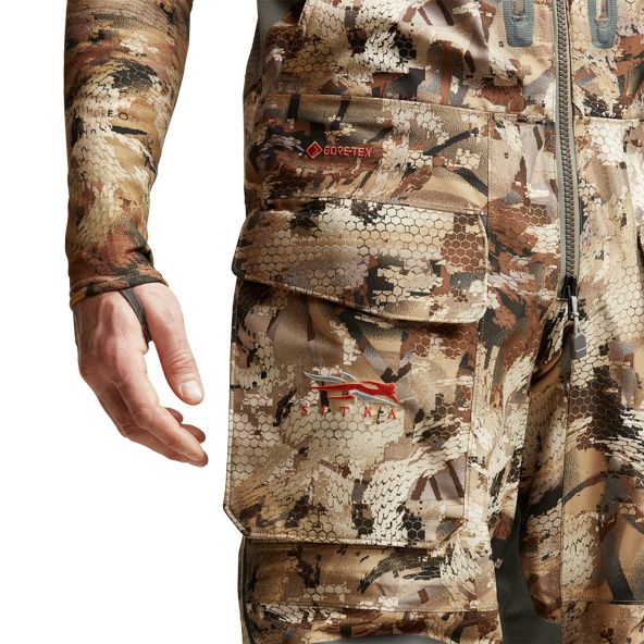 Pantalones Babero Sitka Hudson Hombre Camuflaje | 0326OZHUT