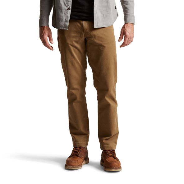 Pantalones Sitka Harvester Hombre Marrones | 4302DKOPJ