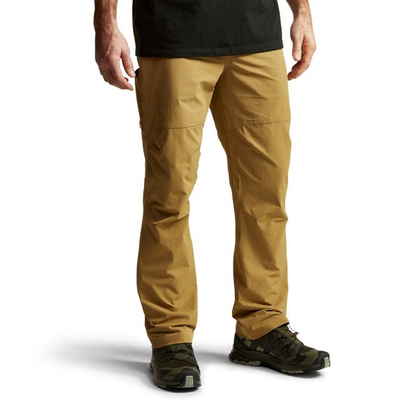 Pantalones Sitka Territory Hombre Marrones | 1405YCTMZ