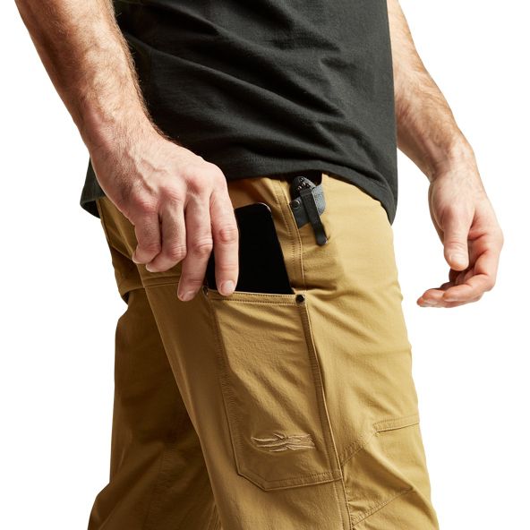 Pantalones Sitka Territory Hombre Marrones | 1405YCTMZ