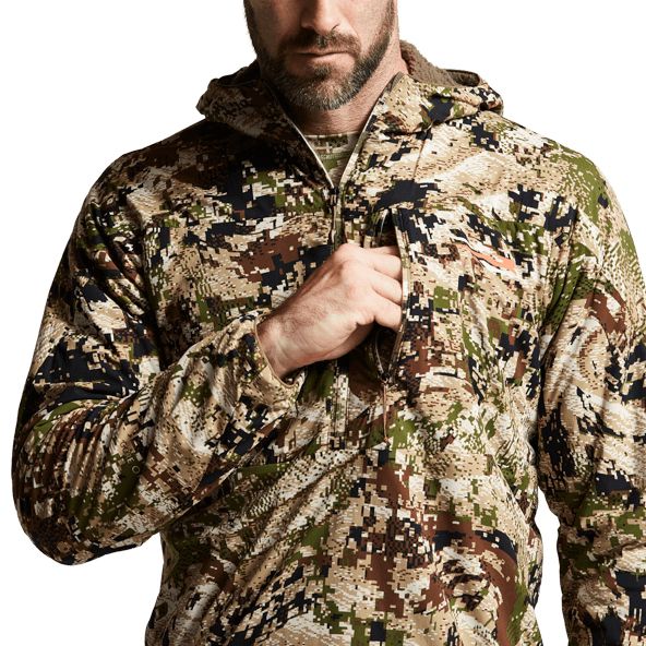 Sudadera Con Capucha Sitka Ambient Hombre Camuflaje | 4915XULQR