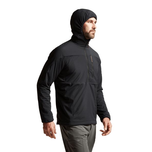 Sudadera Con Capucha Sitka Ambient Hombre Negras | 5130PBYCI