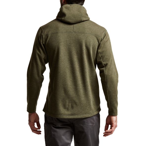 Sudadera Con Capucha Sitka Camp Hombre Verde | 0748MVWGH