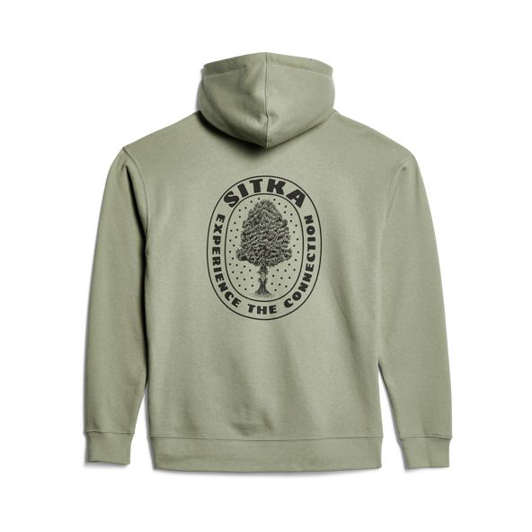 Sudadera Con Capucha Sitka Cedar Rub Zip Hombre Verde | 9506XNFCZ