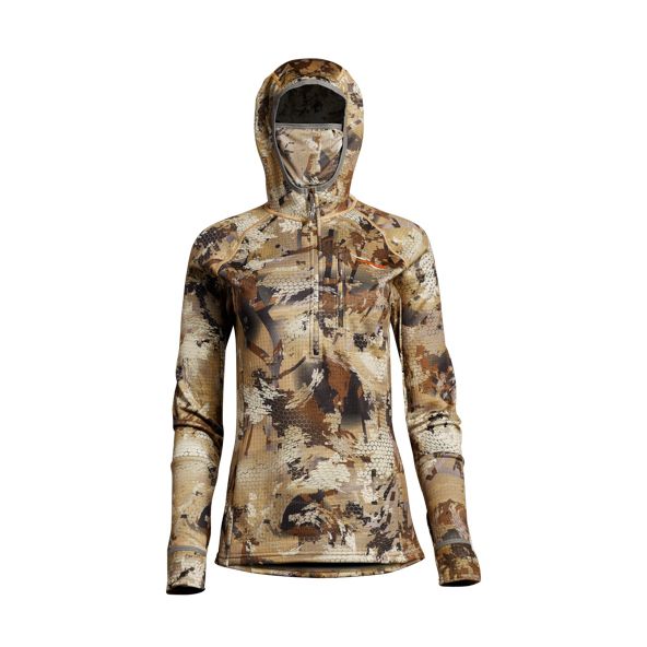 Sudadera Con Capucha Sitka Fanatic Mujer Camuflaje | 4750OMDFP