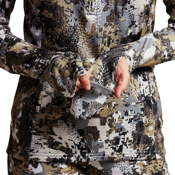 Sudadera Con Capucha Sitka Fanatic Mujer Camuflaje | 4936SIVEJ