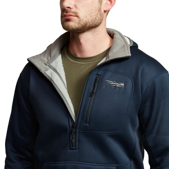 Sudadera Con Capucha Sitka Gradient Hombre Azules | 8625GXCBP