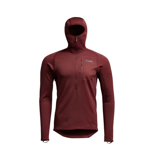 Sudadera Con Capucha Sitka Heavyweight Hombre Rojas | 8597HNMWF