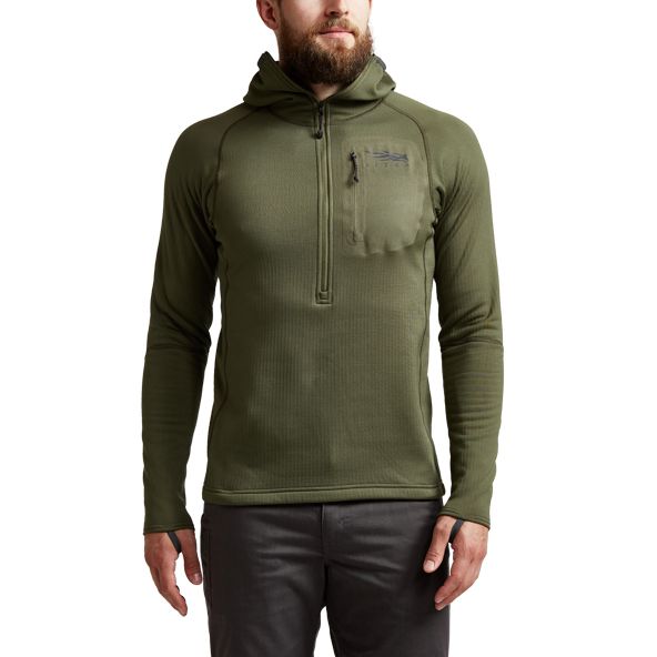 Sudadera Con Capucha Sitka Heavyweight Hombre Verde | 8947SVTCR