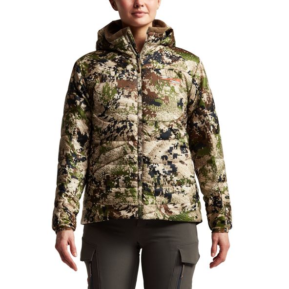 Sudadera Con Capucha Sitka Kelvin WS Mujer Camuflaje | 8407ODAEG