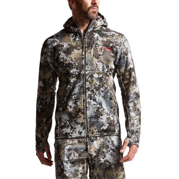 Sudadera Con Capucha Sitka Traverse Hombre Camuflaje | 7318VWLMT