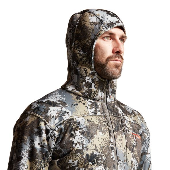 Sudadera Con Capucha Sitka Traverse Hombre Camuflaje | 7318VWLMT