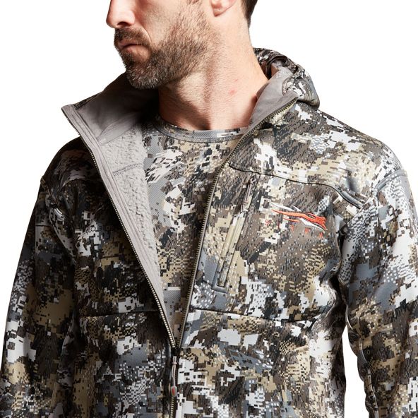 Sudadera Con Capucha Sitka Traverse Hombre Camuflaje | 7318VWLMT