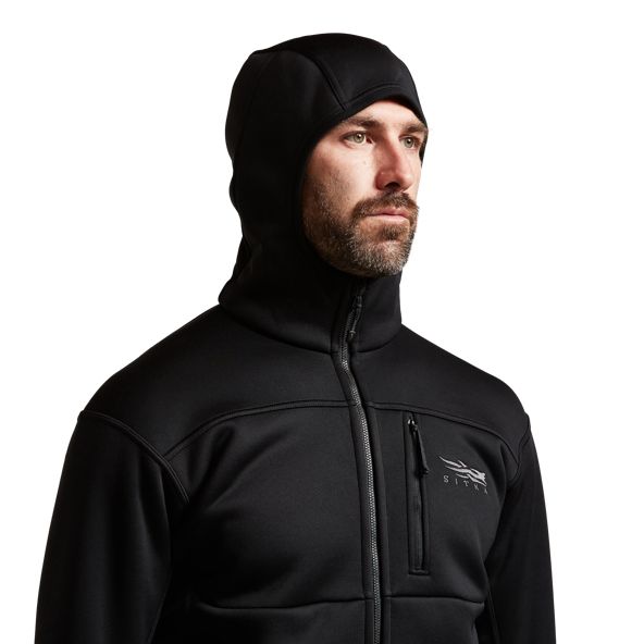 Sudadera Con Capucha Sitka Traverse Hombre Negras | 8536ORKGQ