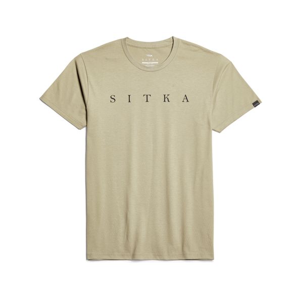 T Shirts Sitka Foundation Hombre Gris | 5208DSKPA