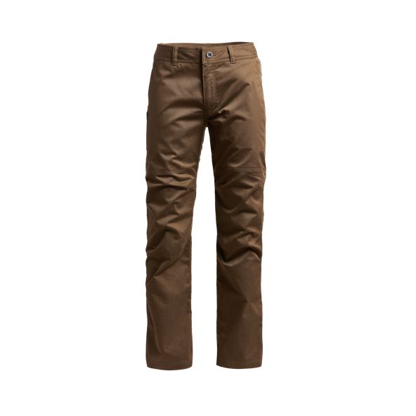 Pantalones Sitka Back Forty Hombre Marrones | 5362FXWNT