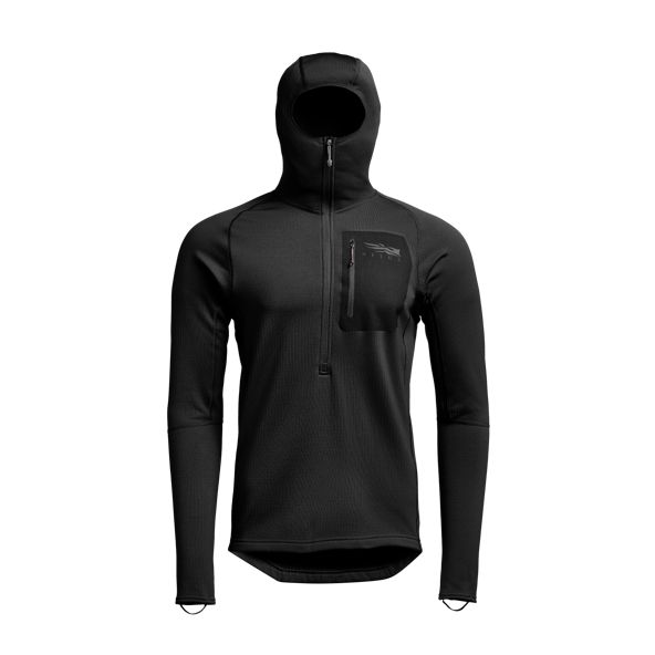 Sudadera Con Capucha Sitka Heavyweight Hombre Negras | 1723SDZOK