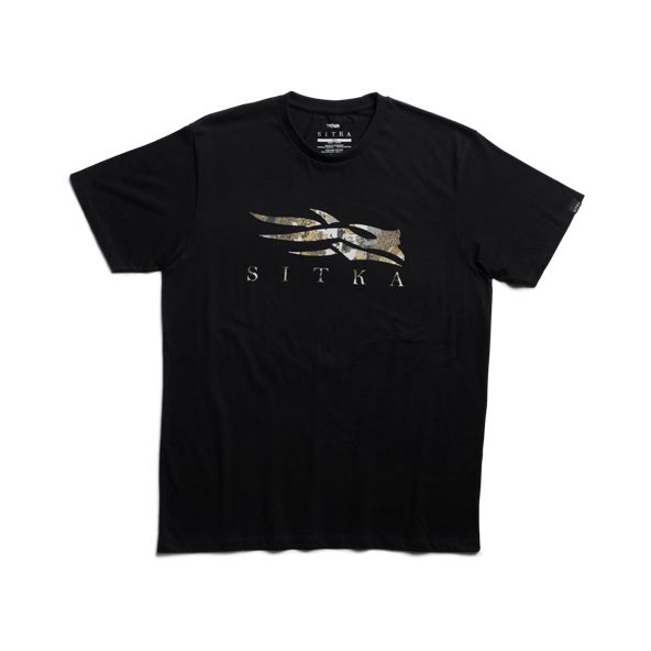 T Shirts Sitka Optifade Icon Hombre Negras | 0267RCBFU